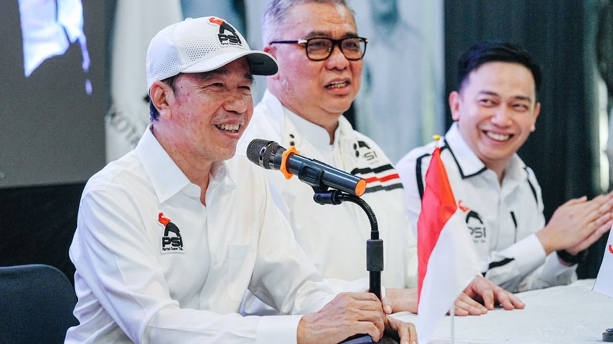 Main Agenda: Jokowi Minta PSI Perkuat Mesin Partai hingga Desa, Target Pemilu 2029 Masuk Senayan