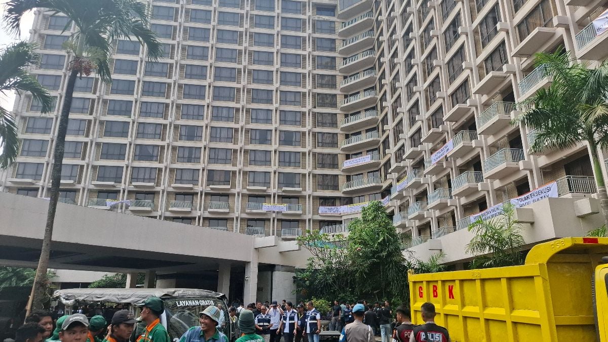 Polisi Amankan 69 Orang Saat Eksekusi Hotel Sultan di GBK yang Berujung Ricuh