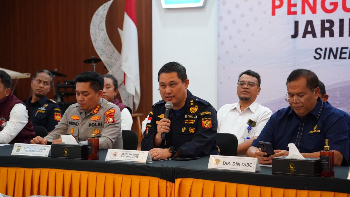 Announced: Bea Cukai, BNN, dan Polri Bersinergi Bongkar Penyelundupan Narkotika di Bandara Soekarno-Hatta