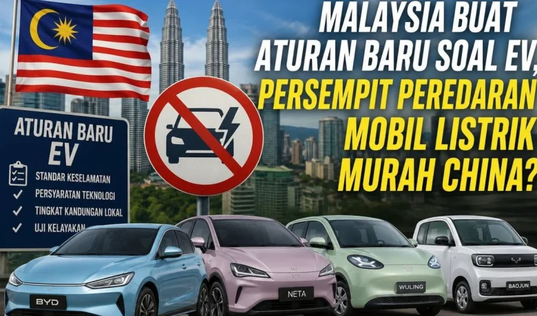 Cara Ketat Malaysia Blokir Mobil Listrik China: Harga EV Minimal Wajib Rp882 Juta