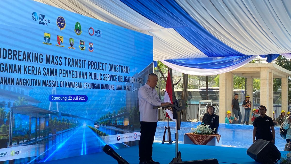 Proyek BRT Cekungan Bandung Resmi Dimulai, Ditargetkan Beroperasi 2027