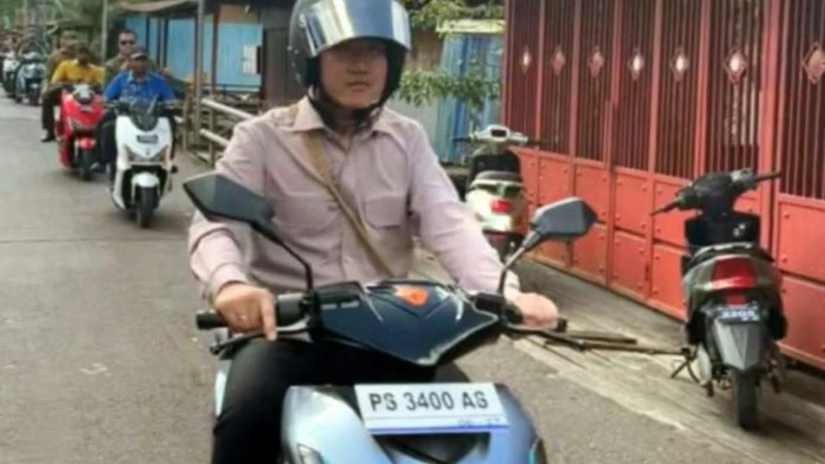 Important Visit: Ini Spesifikasi Motor Listrik yang Digunakan Wapres Gibran
