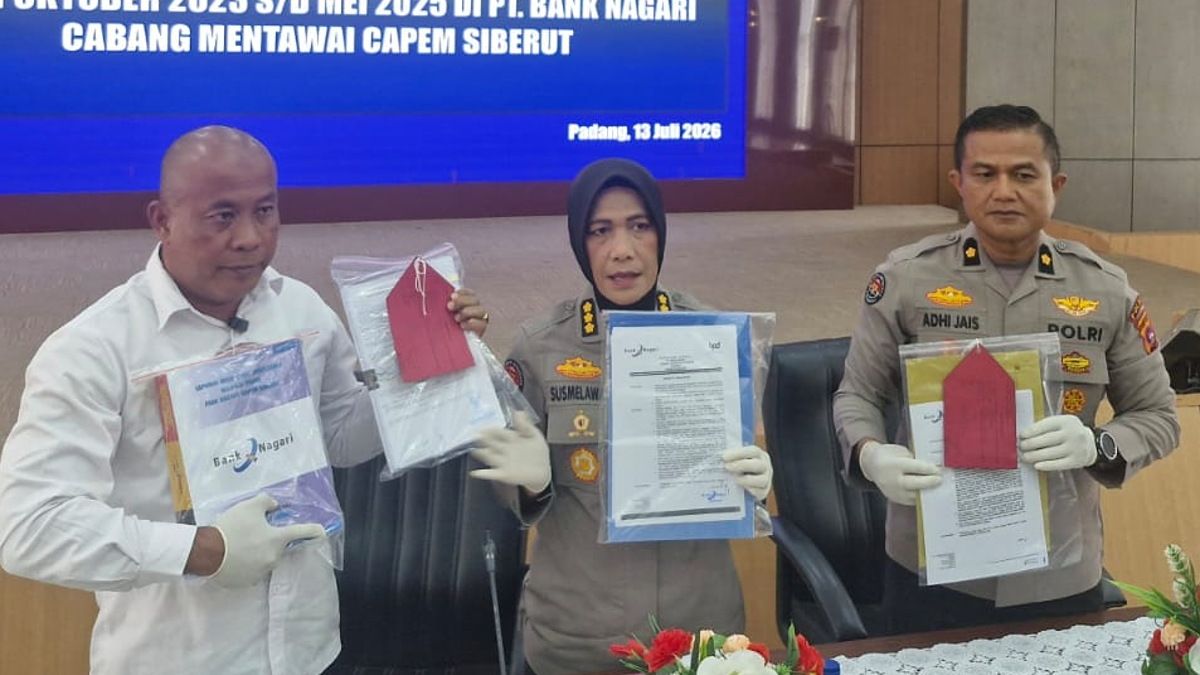 Kacau! Polda Sumbar Bongkar Dugaan Fraud Kredit Rp50,3 Miliar di Bank Nagari Siberut