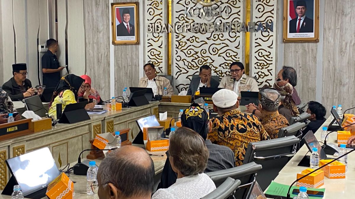 Main Agenda: Komisi 1 DPRD Jabar Bahas Usulan Pergantian Nama Provinsi Jawa Barat