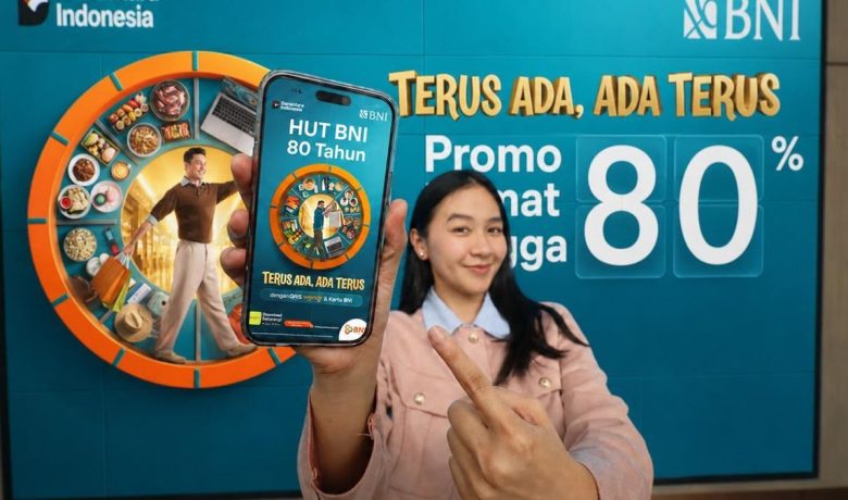 Special Plan: Terus Ada, Ada Terus, BNI Hadirkan Ragam Promo Spesial Rayakan 80 Tahun Pengabdian untuk Negeri
