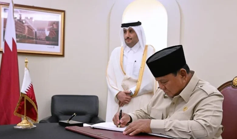 Visit Agenda: Presiden Prabowo Sampaikan Belasungkawa atas Wafatnya Emir Qatar Sheikh Hamad bin Khalifa Al Thani