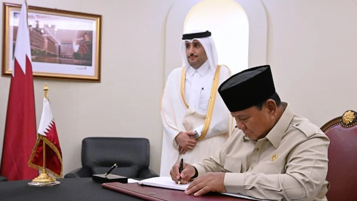 Visit Agenda: Presiden Prabowo Sampaikan Belasungkawa atas Wafatnya Emir Qatar Sheikh Hamad bin Khalifa Al Thani