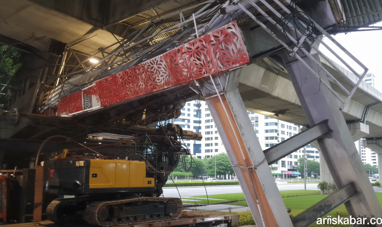 Usai Truk Tabrak JPO Tendean – Dishub Janji Perbanyak Rambu Batas Ketinggian di Jembatan-Underpass